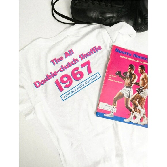 NWT Small Muhammad Ali x Superare  Sports Illustrated 1967 Cover - Picture 2 of 4